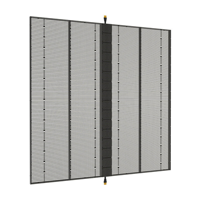 Απαιτήσεις πελατών Διαφανής οθόνη LED P3.91-7.82 με αλουμινένιο ντουλάπι