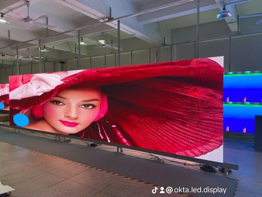Μίσθωση Μίσθωση LED οθόνης με Mtbf 30000H και διάσταση ντουλάπις 500*500mm/500x1000mm σε αποθήκες αποθεμάτων