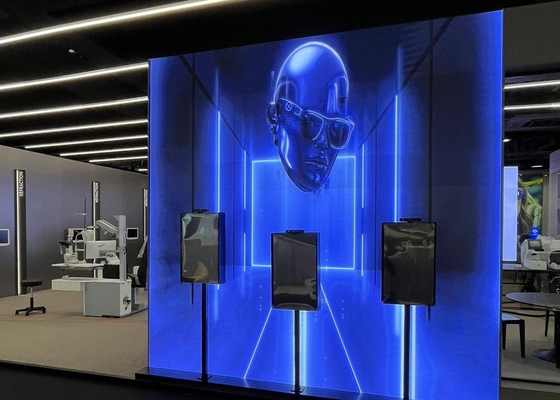 GOB LED Υψηλή φωτεινότητα P6 LED ενοικιαζόμενη οθόνη, εμπορική πλήρης χρωματική οθόνη LED