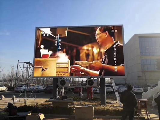 Εξωτερική οθόνη LED P5 Ultra Slim Rental Hanging LED Display για διαφημιστική οθόνη υψηλής ευκρίνειας με προσαρμοστική ρύθμιση περιβάλλοντος