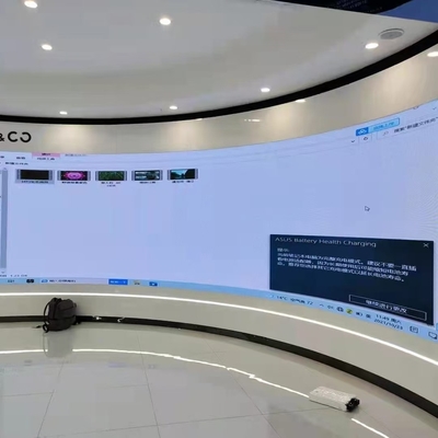 500x500mm Cob P1.2 P1.5 P1.9 P2.6 P2.9 Εσωτερική οθόνη οθόνης LED δεξιάς γωνίας 90 μοίρες γωνία LED τοίχος βίντεο