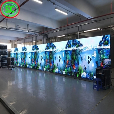 Βέλτιστη γωνία θέασης 2m-10m Indoor Full Color LED Display για ψηφιακές αφίσες