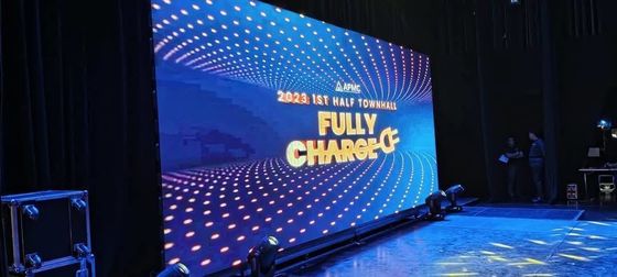 P4 Indoor Aluminum Panel HD Waterproof SMD LED Screen Πίνακα διαφημίσεων 1R1G1B ενοικίαση LED οθόνης τοίχου βίντεο