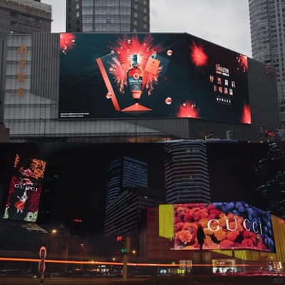 Επίσταρ Chip φωτισμένη οθόνη Pixel Pitch 8 LED βίντεο διαφημιστικές πινακίδες