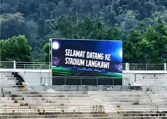 Μεγάλο εξωτερικό πλήρες χρώμα διπλές πλευρές P10 διαφημιστικές LED πινακίδες με δομή χάλυβα