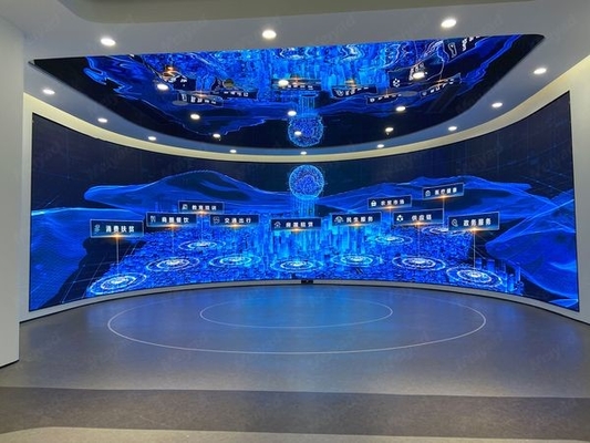 Εσωτερική πλήρης χρώσης οθόνη LED SMD P3 Τεχνολογία 3840Hz υψηλή ανανέωση 111111 Pixels / m2 και 900cd / m2 Λευκή ισορροπία φωτεινότητα