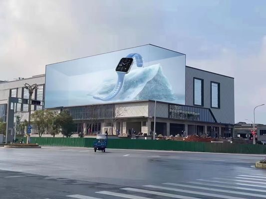 P5 υπαίθρια διαφήμιση οδηγημένη επίδειξη