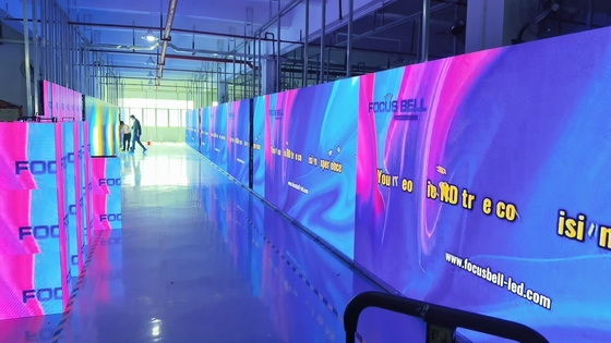 Εξωτερική πλήρης χρώσης SMD P3 RGB LED ενοικιαζόμενη οθόνη 192mm*192mm Μέγεθος μονάδας