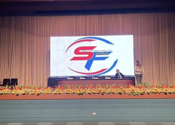 P3.91 Εξωτερική οθόνη LED υψηλής ευκρίνειας πλήρους χρώματος για διαφήμιση στο εμπορικό κέντρο του σταδίου