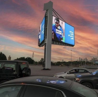 P10 Εξωτερική Αδιάβροχη Οθόνη LED Κτιρίου 10000 κουκκίδες/τ.μ. 5000cd/τ.μ.