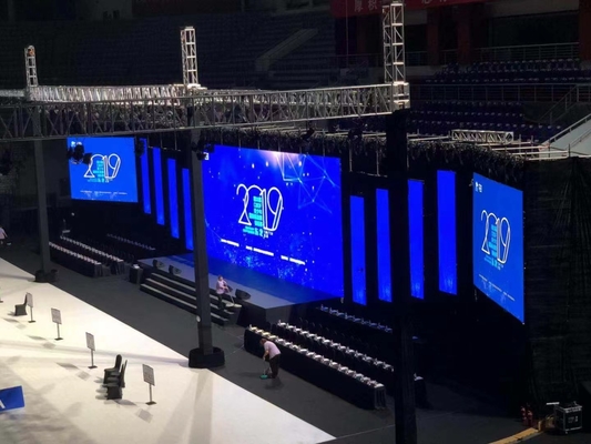 Πλήρη χρώμα εσωτερική σκηνή LED πετσέτα αλουμινίου οθόνης σιδήρου ντουλάπι LED οθόνη με 3 χρόνια εγγύηση