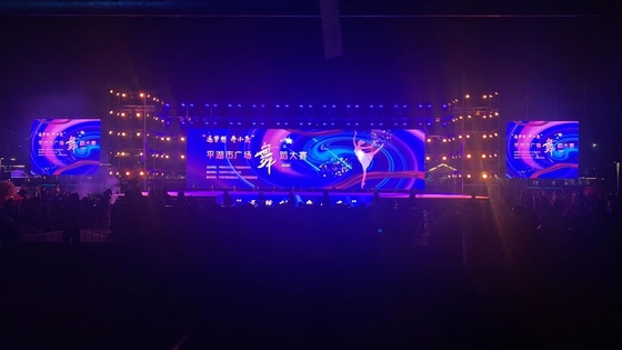 Μονάδα LED ενοικίασης 32x16 οθόνη P5 Cube LED οθόνη εξωτερική αδιάβροχη HD