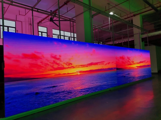 SMD3535 Indoor HD Full Color P8 LED Display 8000cd LED Billboard 3 χρόνια εγγύηση