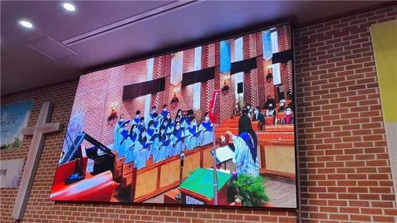 1R1G1B Εσωτερική διαφημιστική πινακίδα LED ψηφιακής οθόνης 160000 Pixels / Square Meter P2.5