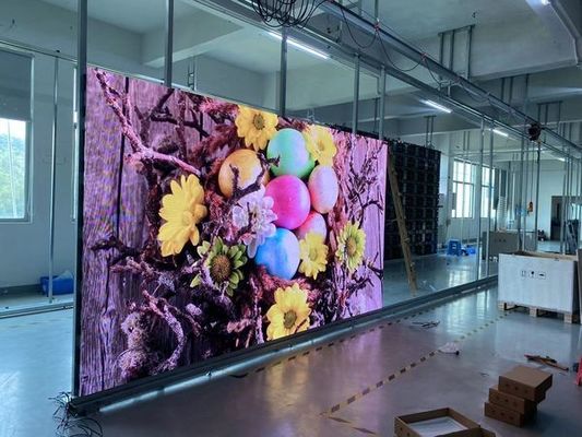 1R1G1B Εσωτερική διαφημιστική πινακίδα LED ψηφιακής οθόνης 160000 Pixels / Square Meter P2.5