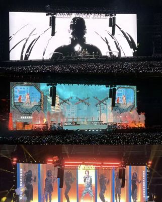 1R1G1B Εσωτερική διαφημιστική πινακίδα LED ψηφιακής οθόνης 160000 Pixels / Square Meter P2.5