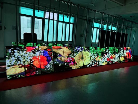 Μίσθωση εξωτερικής διαφήμισης οθόνης LED P6 32*32 ανάλυσης Αλουμίνιο