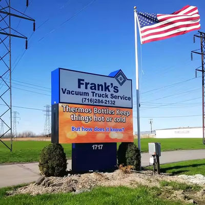 P10 SMD3535 Εξωτερική οθόνη LED διαφήμισης 10mm Pitch IP67 Αδιάβροχη