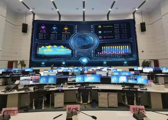 Αδιάβροχη διαφημιστική οθόνη LED P8 εξωτερικό πλήρες χρώμα 1/4 λειτουργία σάρωσης HD