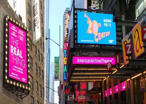 P8 Εξωτερική Αδιάβροχη Οθόνη LED SMD 3535 Πλήρους Χρώματος