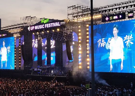 P10 Εξωτερική Οθόνη LED 10mm Απόσταση εικονοστοιχείων IP65 Αδιάβροχη