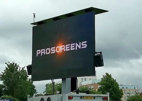 Πλήρως χρωματική ενοικίαση LED οθόνης Μοντέλο P10 1RGB Κρεμασμένη LED διαφημιστική οθόνη