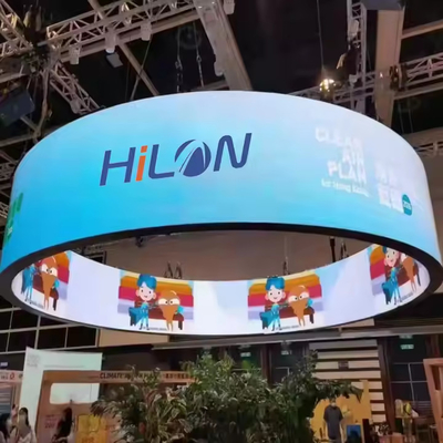 Full Color 360 Degree Cylinder LED Display Outdoor 3.91mm Pitch