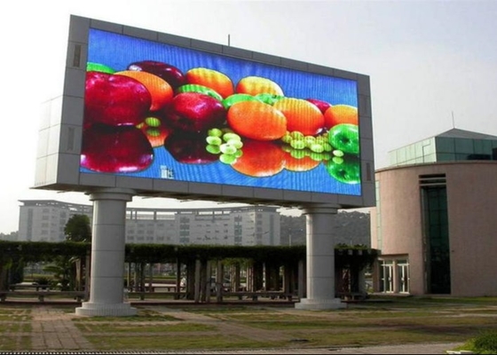P6 Πλήρης χρώσης εξωτερική υδροφραγιστική LED αλουμινένια οθόνη με χύτευση με πέταγμα Τρία χρόνια εγγύηση