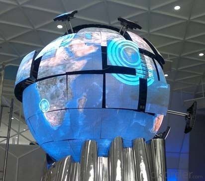 Καλή τιμή Πνευματικά αδιάβροχη οθόνη LED IP43 σφαίρας με λειτουργία οθόνης βίντεο / κειμένου / εικόνας και πιστοποίηση CE σε απευθείας σύνδεση