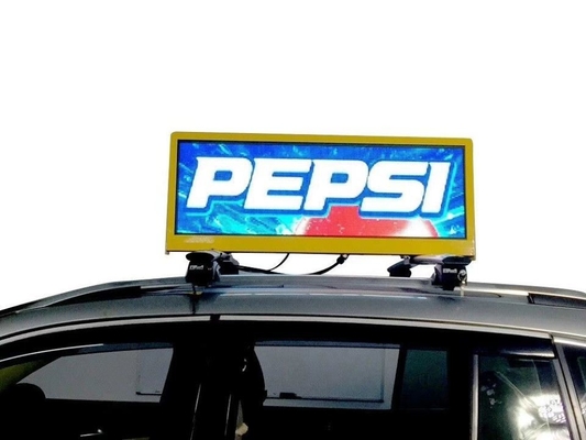 Τοξικονόμος LED διπλής όψης P5 οθόνη LED αυτοκινήτου 96 * 32Cm Αδιάβροχη εξωτερική οθόνη LED για διαφήμιση OEM εργοστάσιο προσαρμοσμένο μέγεθος