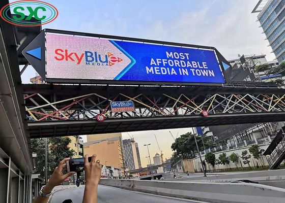 P10 Εξωτερική Έγχρωμη Οθόνη LED, Βήμα εικονοστοιχείων 10mm, IP65