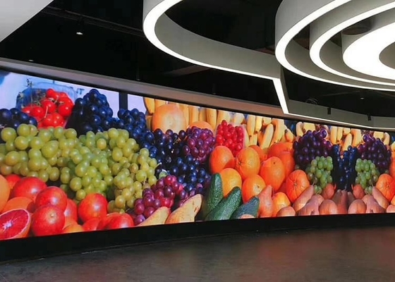 GOB εσωτερικό λεπτό ύψος P1.875 P2.5 LED οθόνη βίντεο τοίχος εσωτερικό 8K πλήρες χρώμα
