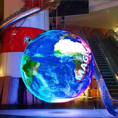 Εξωτερική οθόνη LED κυλίνδρου 360° 3,91mm Πλήρης χρώμα