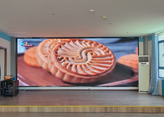 Εσωτερική ενοικίαση P1.923 Led Display Rgb Led Billboard 246x246mm Μέγεθος μονάδας