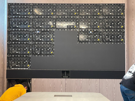 Cob Fine Pitch 4K P0.9 P1.25 P1.56 Εσωτερική οθόνη οθόνης LED Video Wall Videotron