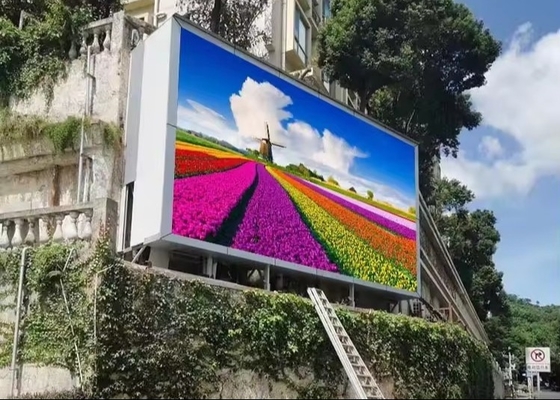 Εικονική οθόνη LED οθόνη SMD RGB πλήρης χρώματος LED οθόνη 256x128mm 1/4 σάρωση