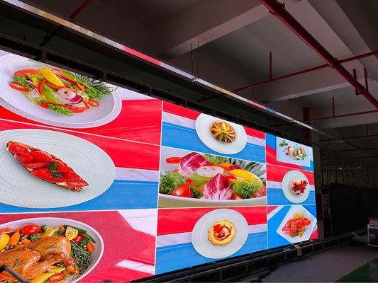 COB Fine Pitch 0.9mm Έγχρωμο Εσωτερικό LED Video Wall Panel IP43