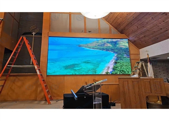 Εικονική οθόνη LED οθόνη βίντεο P3.91 εξωτερική RGB 1920HZ IP65 αδιάβροχη