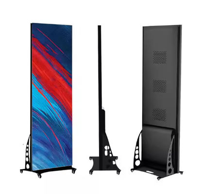 1R1G1B Διαμόρφωση χρώματος LED οθόνη αφίσας κατασκευασμένη από υλικό πάνελ αλουμινίου και SMD2121 LED τσιπ