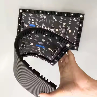 P4 Curving LED Video Screen Curtain Ευέλικτη οθόνη LED πλήρους χρώματος