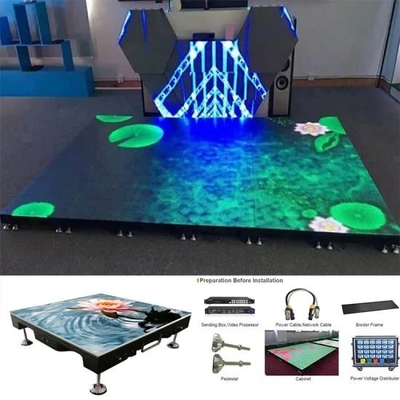 3840hz/s ρυθμός ανανέωσης και RGB 3IN1 έλεγχο για φωτεινό χώρο χορού