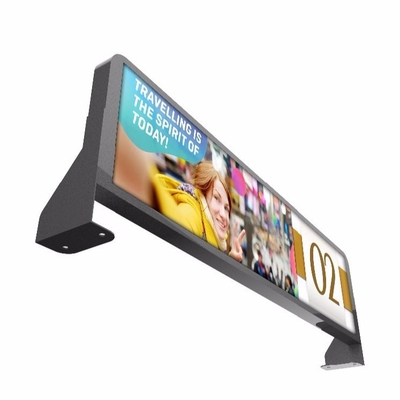 Προσαρμόσιμη οθόνη LED σήματος 5mm Pitch Car με λειτουργία κινουμένων σχεδίων και διαμορφώσεις 1R1G1B