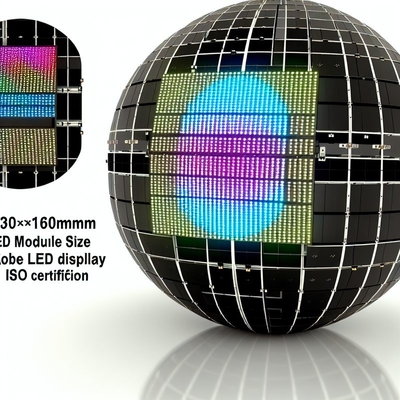 Μονάδα LED οθόνης Globe μεγέθους 320*160mm με πιστοποίηση ISO