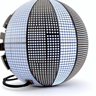 Οθόνη LED Σφαίρας Τάσης DC5V με Πιστοποίηση FCC και Λειτουργία Εμφάνισης Βίντεο/Κειμένου/Εικόνας