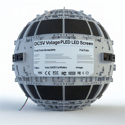 Οθόνη LED Σφαίρας Τάσης DC5V με Πιστοποίηση FCC και Λειτουργία Εμφάνισης Βίντεο/Κειμένου/Εικόνας