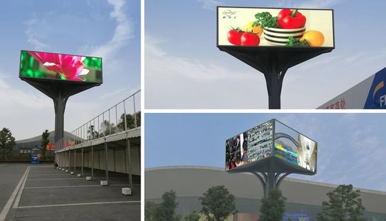SMD IP65 Outdoor Full Color LED Display Screen P10 Building Advertising LED Billboard