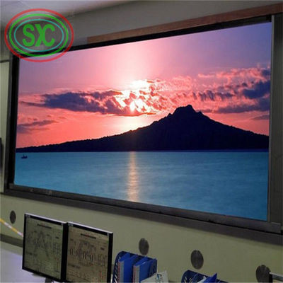 3 περίοδος εσωτερική πλήρης έγχρωμη οθόνη LED με ανάλυση μονάδας 128*64dots και πυκνότητα 160000 Dot/m2