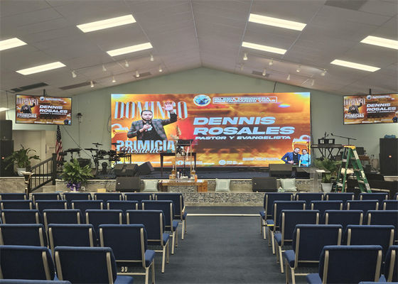 Ενοικιαζόμενη οθόνη LED ευρείας γωνίας θέασης με οριζόντια και κάθετη γωνία 120° για βέλτιστη εμπειρία θέασης