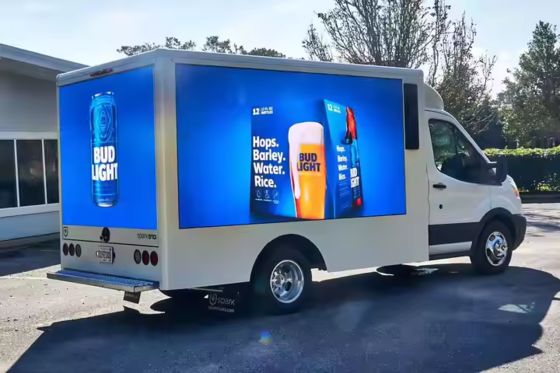 Καλή τιμή Κίνα Full Color Led Mobile Truck P5 Mobile LED διαφημιστικές πινακίδες οθόνης εξωτερικού σε απευθείας σύνδεση