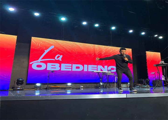 Εύκολη συναρμολόγηση και κατάργηση εσωτερικής οθόνης LED P3.91 500*500mm